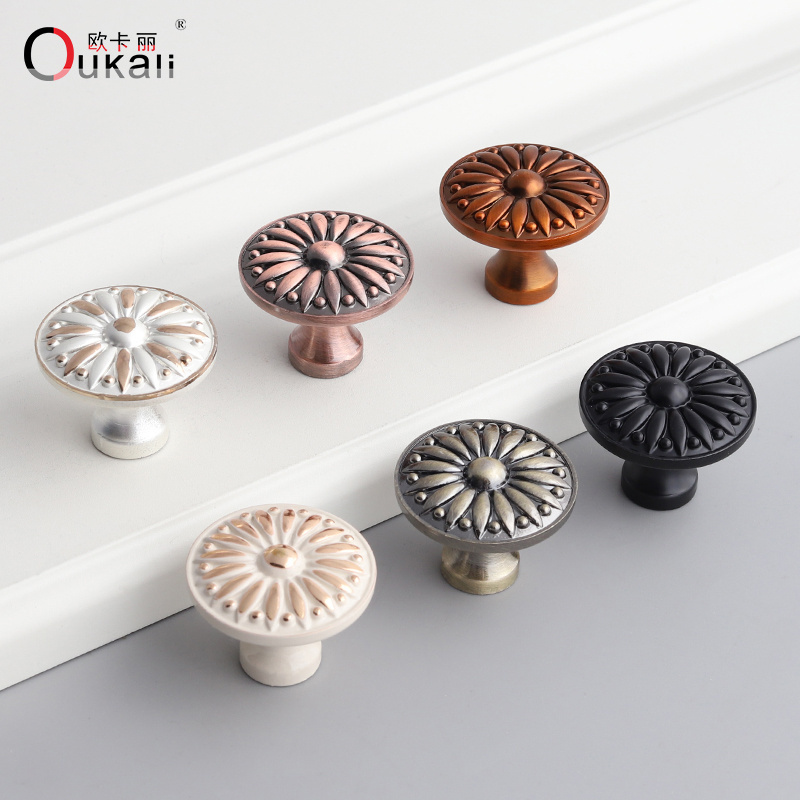 Zamak Bsn Black Color Cabinet Pulls Handle Door Knobs Cabinet Kitchen Drawer Knobs Manufacturers