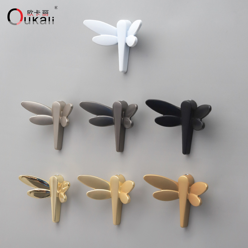 Decorative Wall Mounted Hooks for Hanging Scarves Bags Purses Key Towels Furniture Hardware