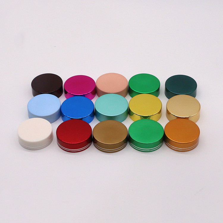 aluminum lid bottle caps for jar 28mm 32mm 38mm 45mm