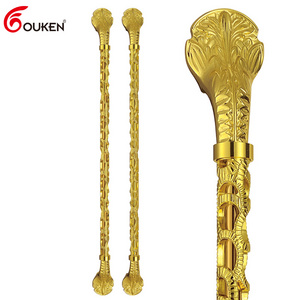 European Decorative Hotel Pull Handle Metal Modern Custom Luxury Front Door Interior golden main Door Handles