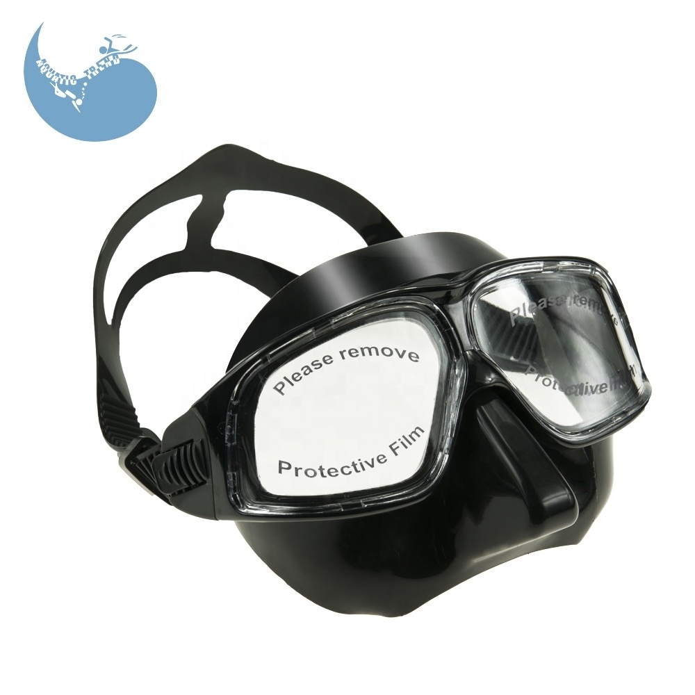 hot adult custom pink black white silicone anti fog soft diving snorkeling scuba freediving mask