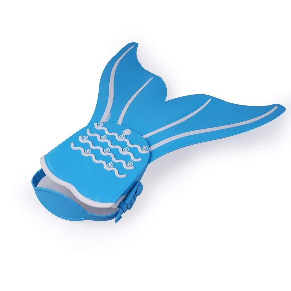 High Quantity Adjustable Diving Mermaid Monofin Kids Plastic Silicone Flipper Shoes For Mermaid Tail Swimming Fins