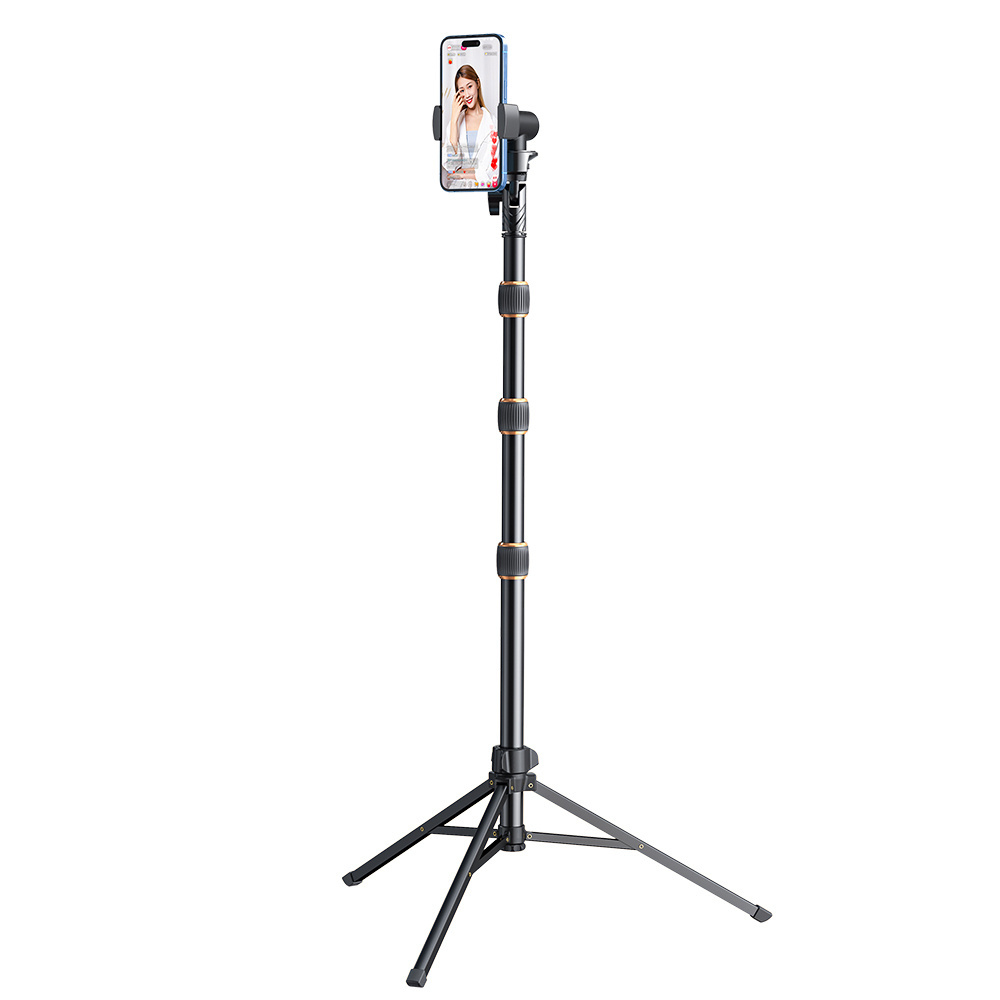 Trending Products 2023 New Arrivals Cell Phone Live Streaming Stand Mobile Smart Phone Tripod Floor Stand