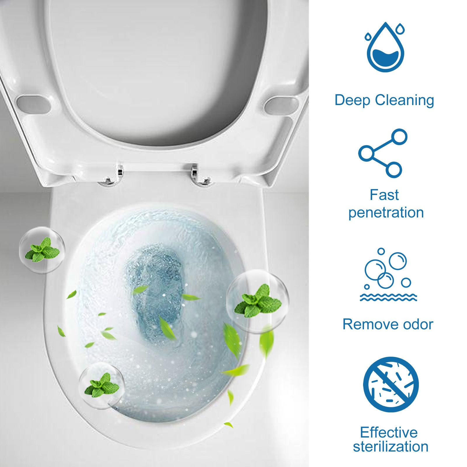 Toilet Bowl Cleaners Gel Household Cleaning Non Toxic Scent Bowl Fresh Toilet Bowl Deodorizer