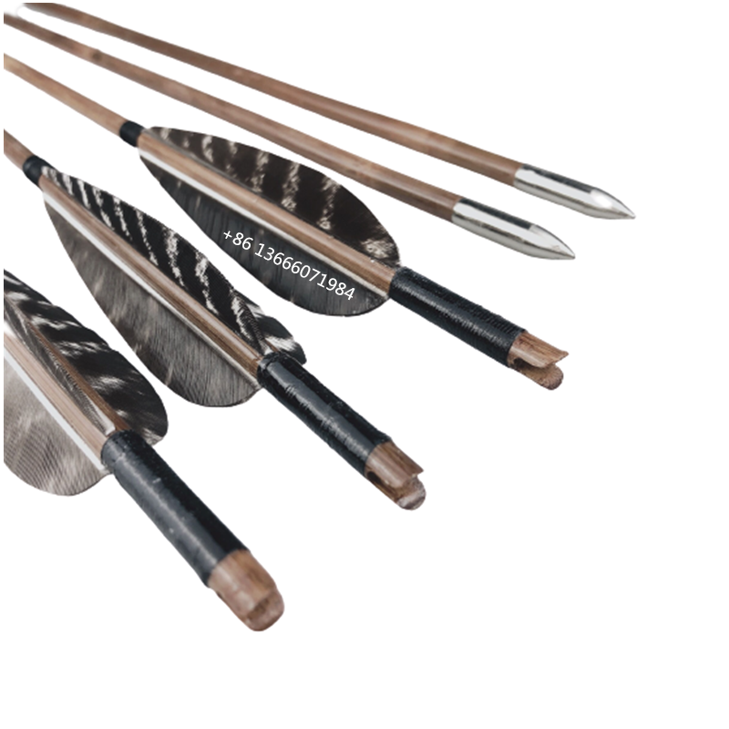 straight bamboo fletchings arrows fly straight and fast