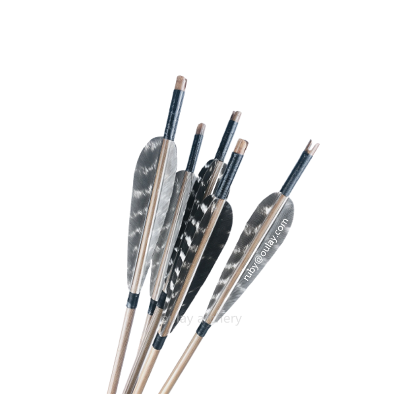 straight bamboo fletchings arrows fly straight and fast