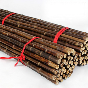 Raw Bamboo Pole Natural Black Nigra Bamboo Canes Black Bamboo Poles for Decoration