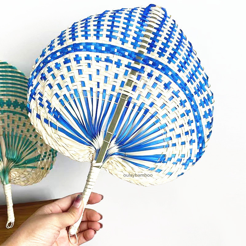 Bamboo colorful fans hand fans