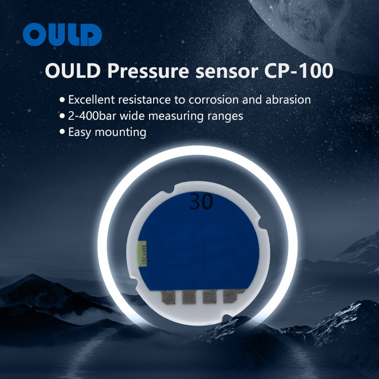 OULD CP-100 sanitary ceramic pressure sensor 15 mm flush diaphragm piezoelectric pressure transducer