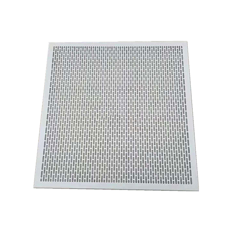 Sound proof Ceiling tiles suspended aluminum metal ceiling panels 60x60