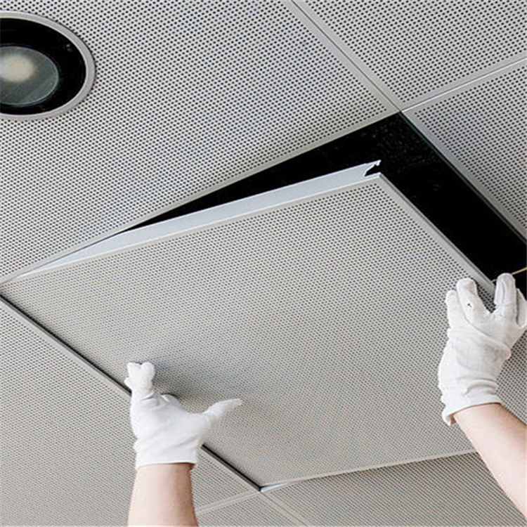 Hot sale waterproof metal ceiling  aluminum ceiling panels 300*300mm for Bathroom