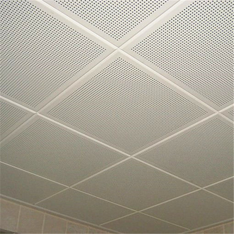 Free Simple Black Color Clip-in Ceiling Aluminum Ceiling Tiles 600x600