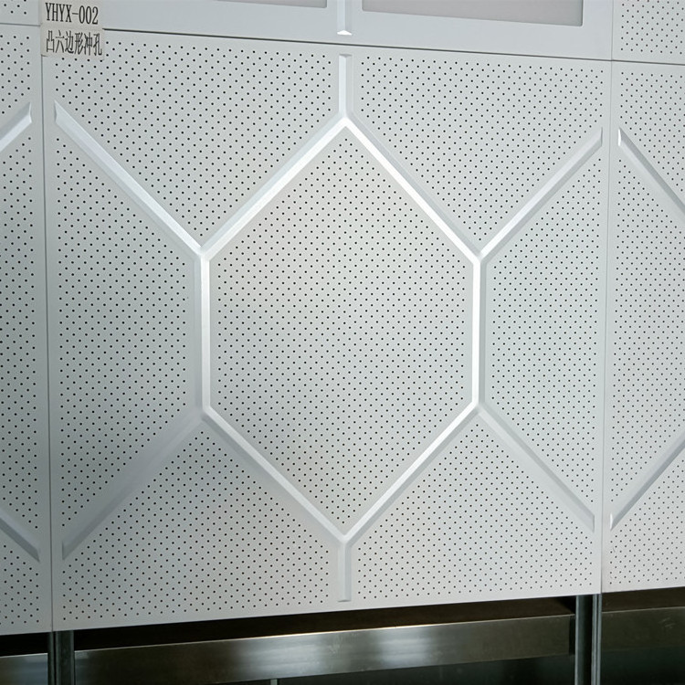 Newest design Hexagon Metal 2 x 2 Panels for Modern Aluminum Ceiling Tiles