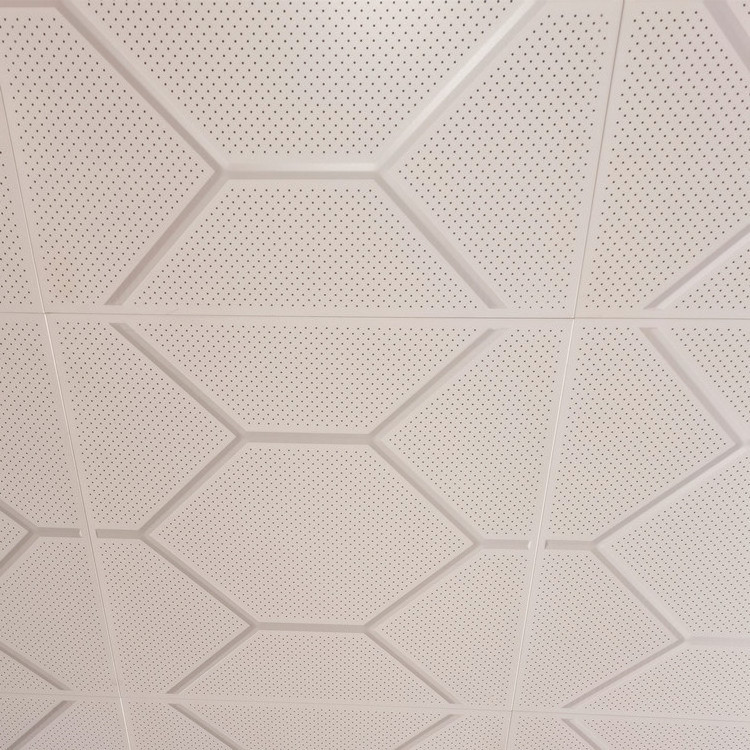 New Hexagon Design Standard Size Drop-in Hotel Alum Ceiling Tiles Ceiling 2x2 Aluminum Ceiling Panel