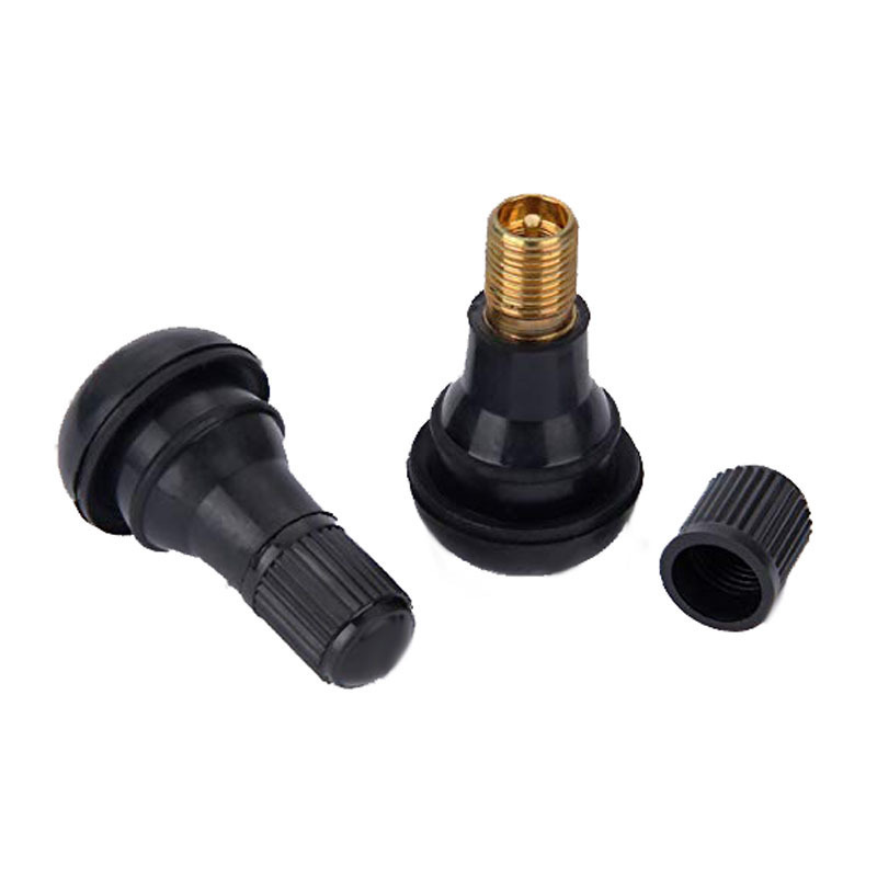 TR413 Tire Valve Nozzle Cap Tire Cuprum Vacuum Fetal Air Valve Cap