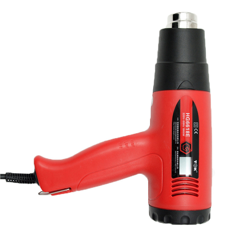 Electronic Tinting Tools Adjustable Temperature Electric Heat Gun 1800w with Temperature Digital LCD PPF Tools