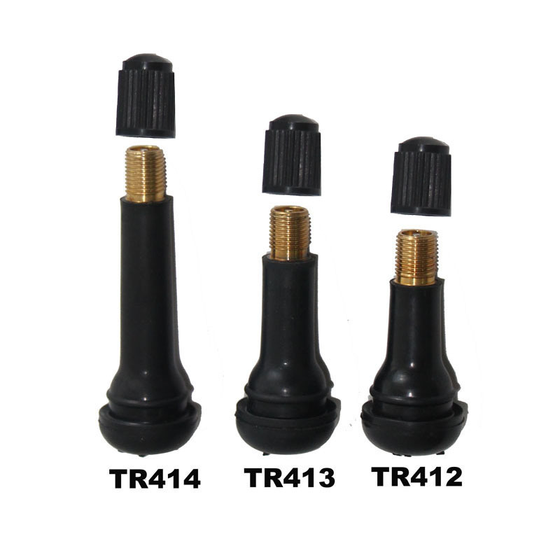 TR413 Tire Valve Nozzle Cap Tire Cuprum Vacuum Fetal Air Valve Cap