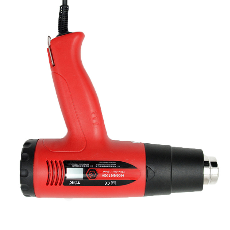 Electronic Tinting Tools Adjustable Temperature Electric Heat Gun 1800w with Temperature Digital LCD PPF Tools