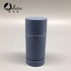 Custom sunscreen container 30ml 50ml 65ml 75ml empty plastic deodorant stick containers