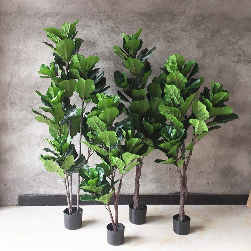 A-3011 High Simulation Plastic Banyan Artificial Banyan  Bosai Plant Tree For Home Hotel Decoration