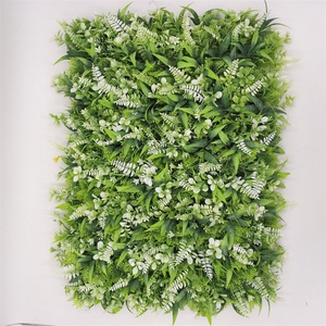 V-3020 Decorative Hanging Artificial Plant Grass Wall Green Leaf for Decoration