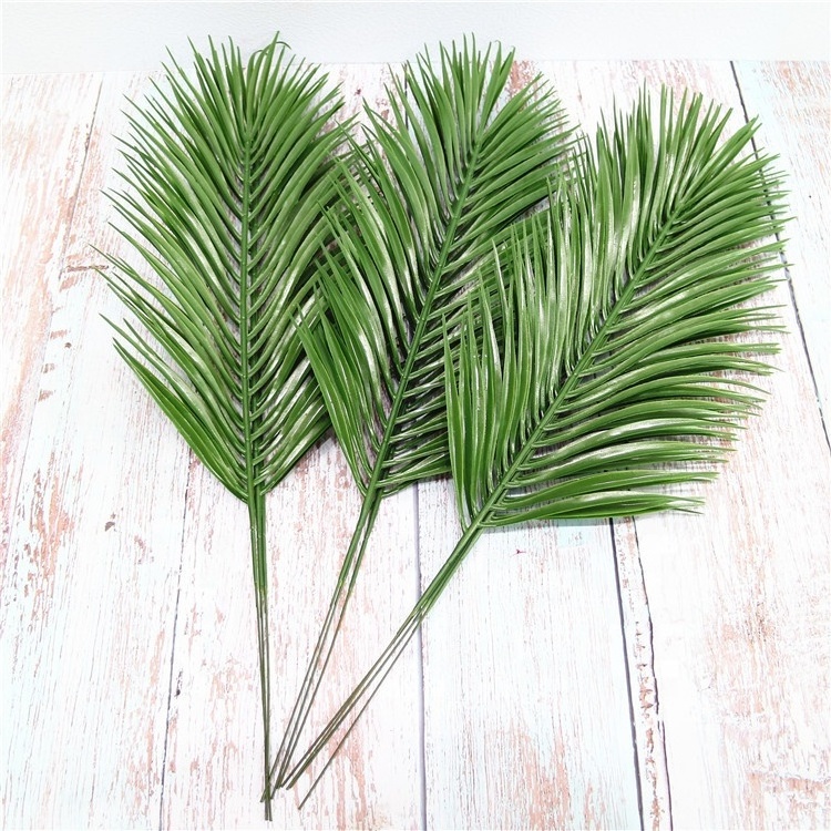 V-3200 Plastic Artificial Palm Tree Leaves For Home Decoration