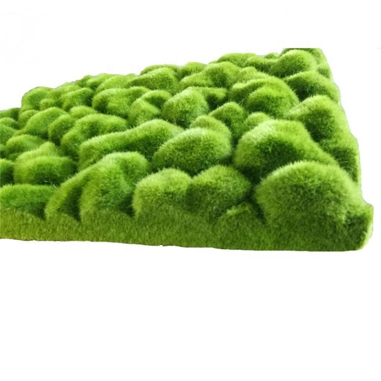 V-3084 Artificial moss wall panels vertical green moss for decoration