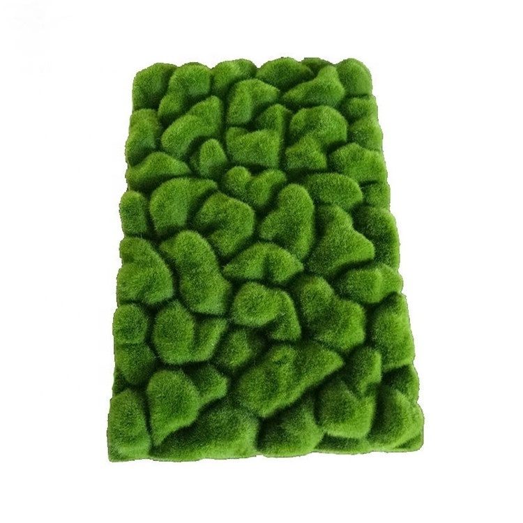 V-3084 Artificial moss wall panels vertical green moss for decoration