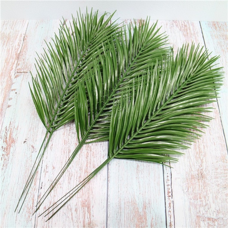 V-3200 Plastic Artificial Palm Tree Leaves For Home Decoration