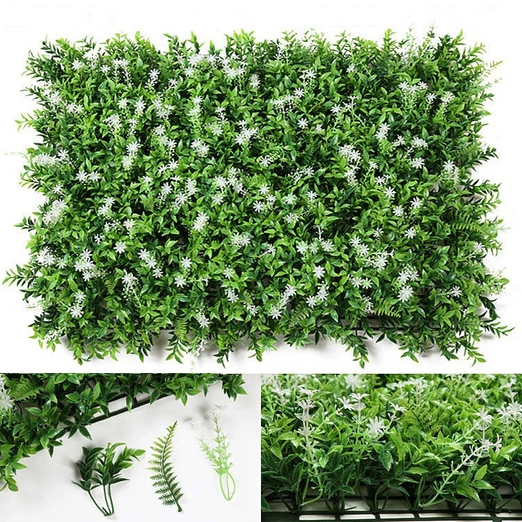 V-3020 Decorative Hanging Artificial Plant Grass Wall Green Leaf for Decoration