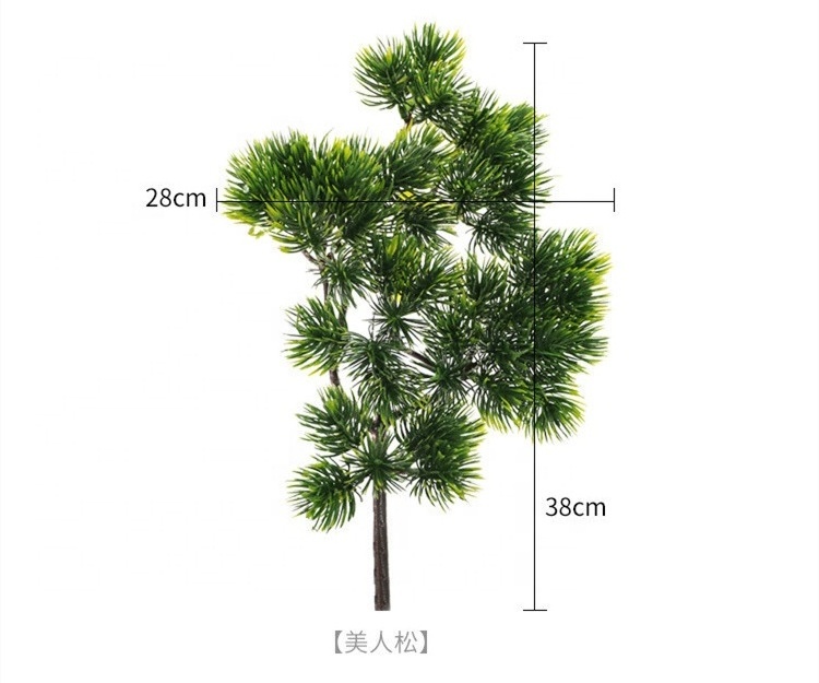 V-3257 Wholesale Artificial Pine Tree Branches For Decoration