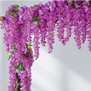 K-0634 Luxury New Design Wedding Decor Artificial Wisteria Ceiling Flower Wisteria Hanging Flowers