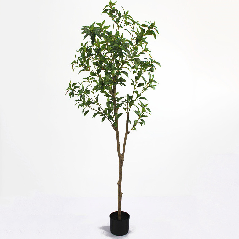 K-0623 Home decoration indoor plastic artificial bonsai maple tree artificial plant japanese bell tree