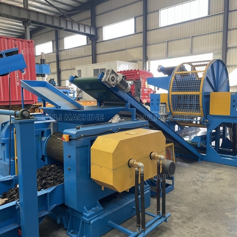 Waste Rubber Tyre Recycle Machine/Used Tyre Recycling Plant/ waste tire recycling to rubber powder