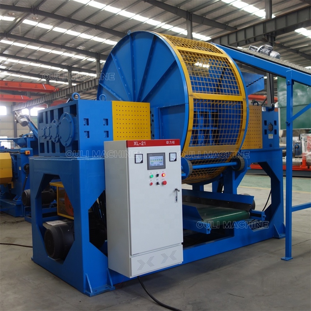 automatic tire retreading machine,cutting production line machine,Waste tyre Recycled Tyre Rubber Cutting Processing Machinery