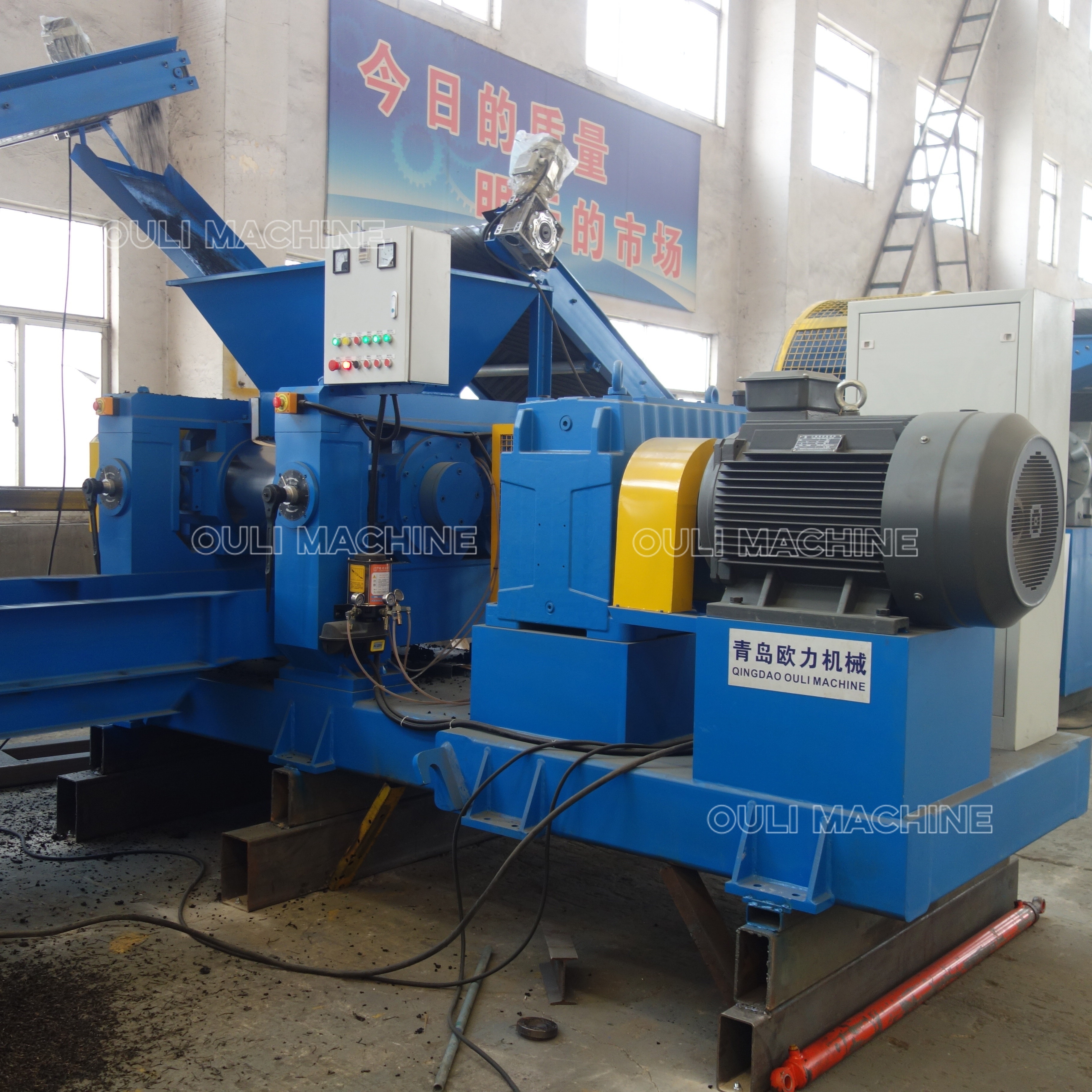 automatic tire retreading machine,cutting production line machine,Waste tyre Recycled Tyre Rubber Cutting Processing Machinery