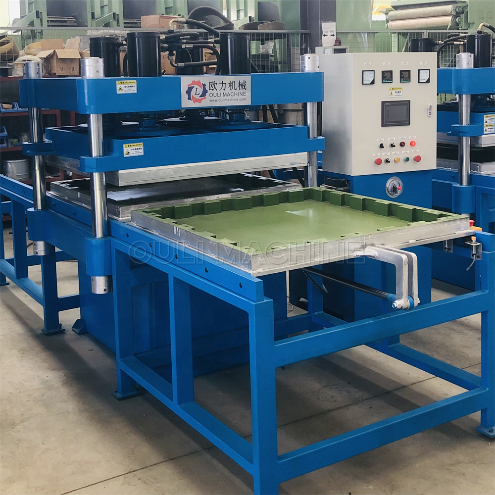 CE approved rubber floor tile production line ,waste tire rubber mat press making machine