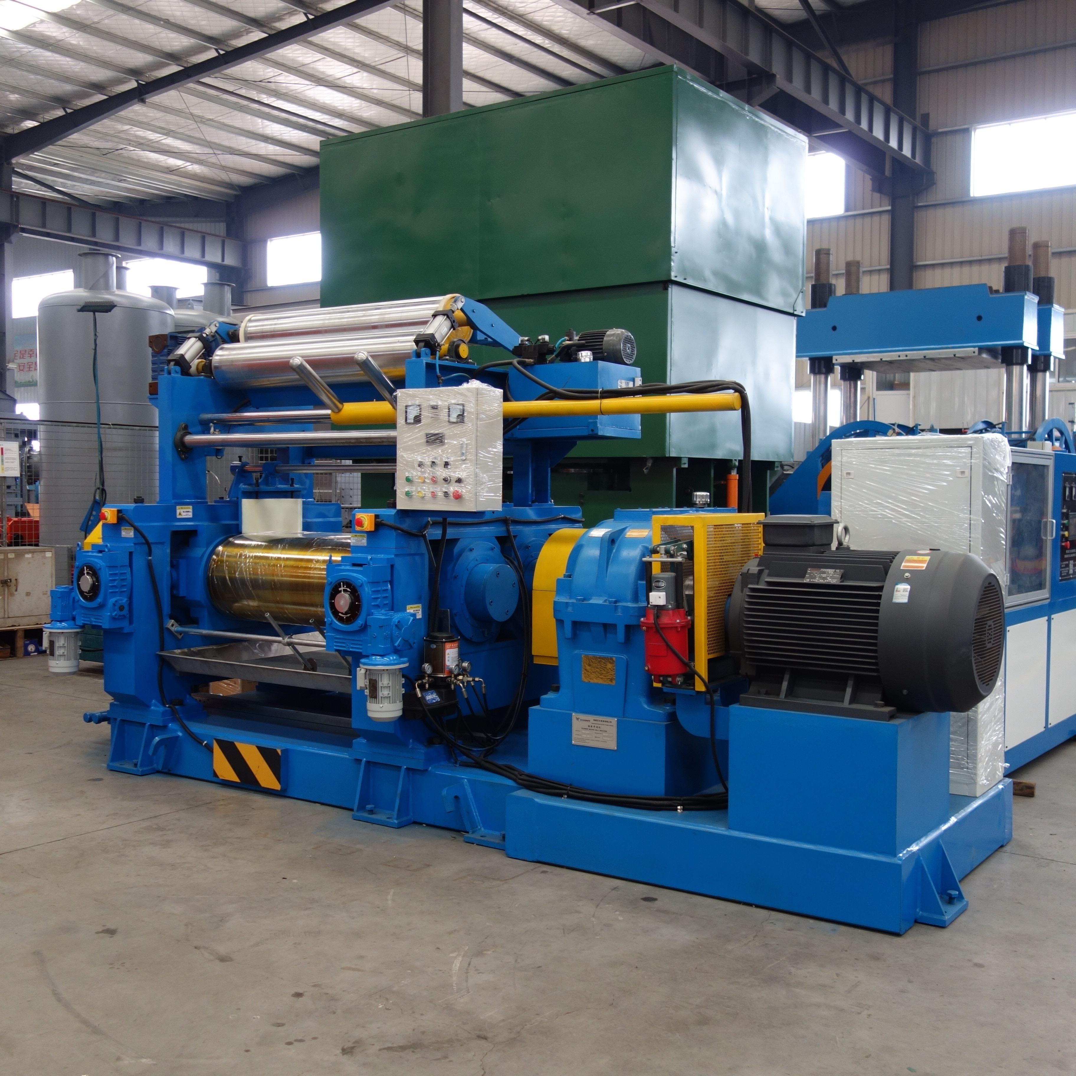 Two Roll Open Mill Rubber Roller mixing Compact machine,Laboratory PVC Silicone Rubber machinery