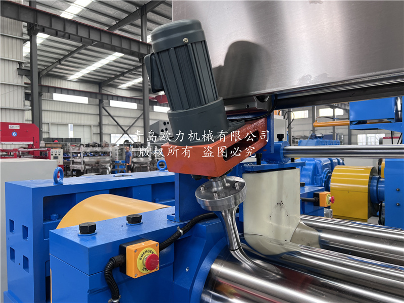 Open type roller rubber two roll mixing mill machine with cutter for plastics PVC PP PE graphene, laboratory mix mill rubber