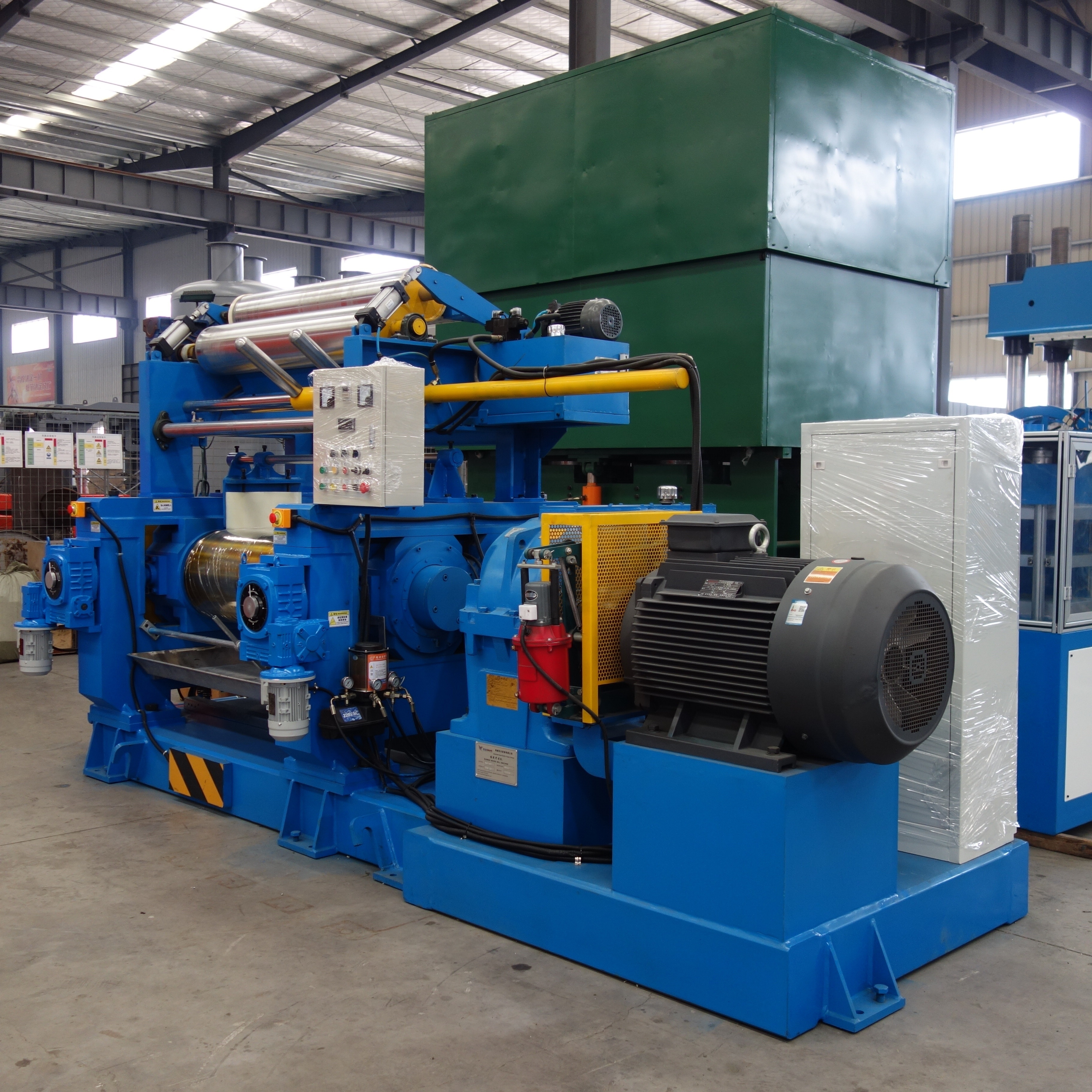 Two Roll Open Mill Rubber Roller mixing Compact machine,Laboratory PVC Silicone Rubber machinery