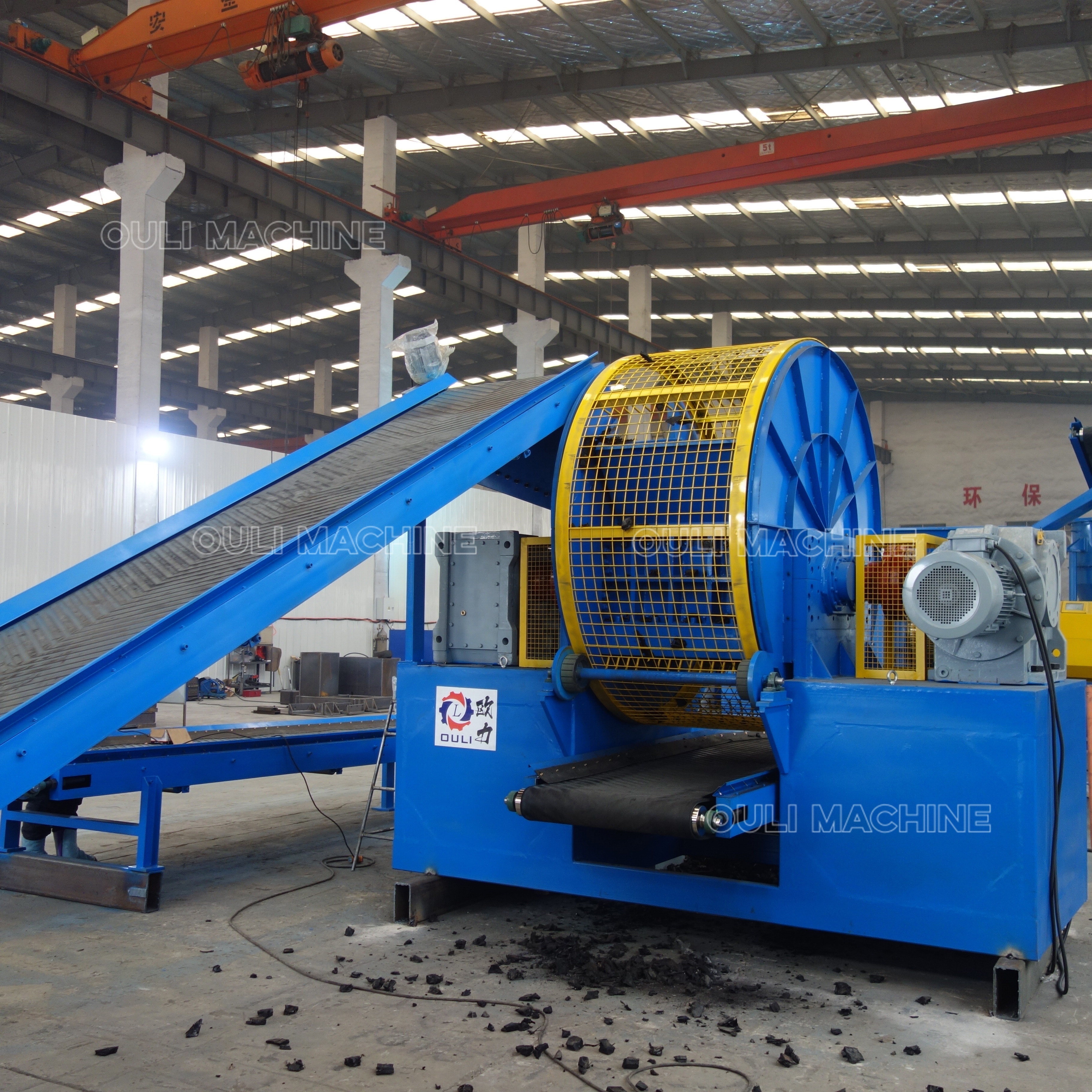 automatic tire retreading machine,cutting production line machine,Waste tyre Recycled Tyre Rubber Cutting Processing Machinery