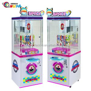 OULIYA Factory Cheap Mini C24 Clips Prize Keychain Machine Kits Hot Selling Claw and Lucky Clip Machine for Tourist Attraction