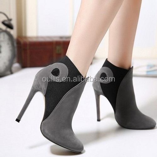 2016 hot selling popular women high heel winter boots PY3976