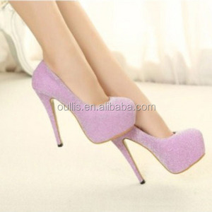 Mega March Sourcing 2017 latest simple design women sexy platform high heels pumps PE3466