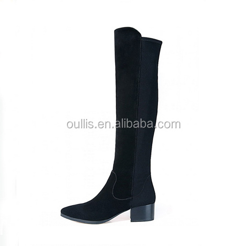 2016 wholesale latest popular design women knee boots CP6895