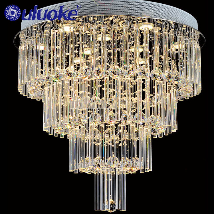 Modern Empire Crystal K9 Hotel Led Chandelier French Country Light