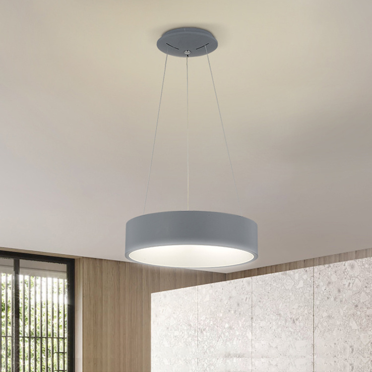 Modern Design Indoor Acrylic Living Room Kitchen Ceiling Chandelier Led Ring Pendant Light