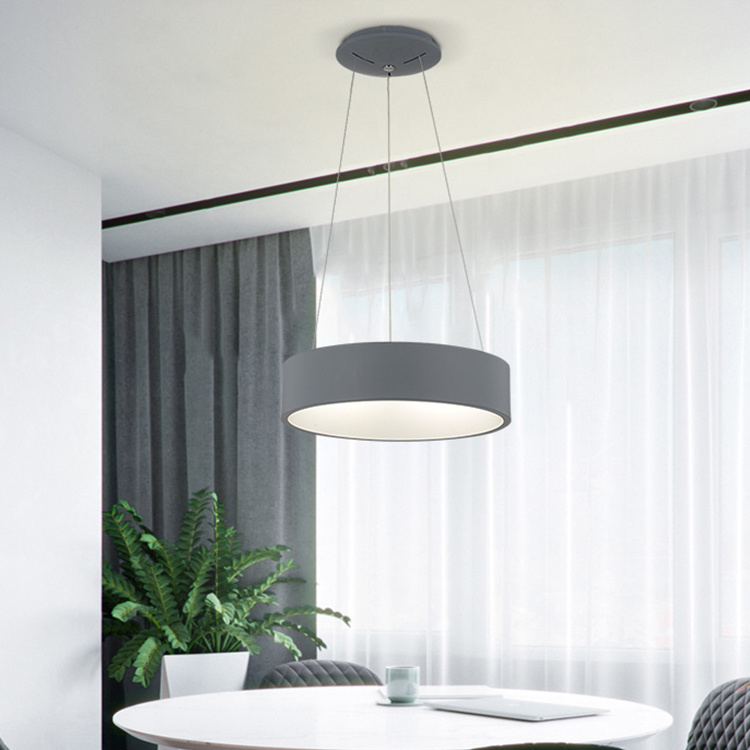 Modern Design Indoor Acrylic Living Room Kitchen Ceiling Chandelier Led Ring Pendant Light