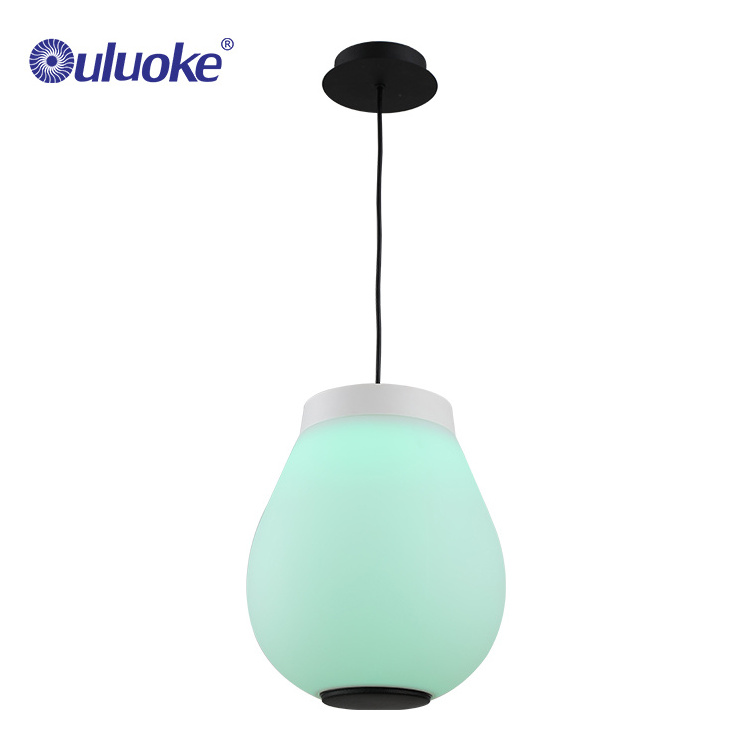 Dining Room Living Room Smart Blue Tooth App Music Dimmable Colorful Dining Room Pendant Lighting