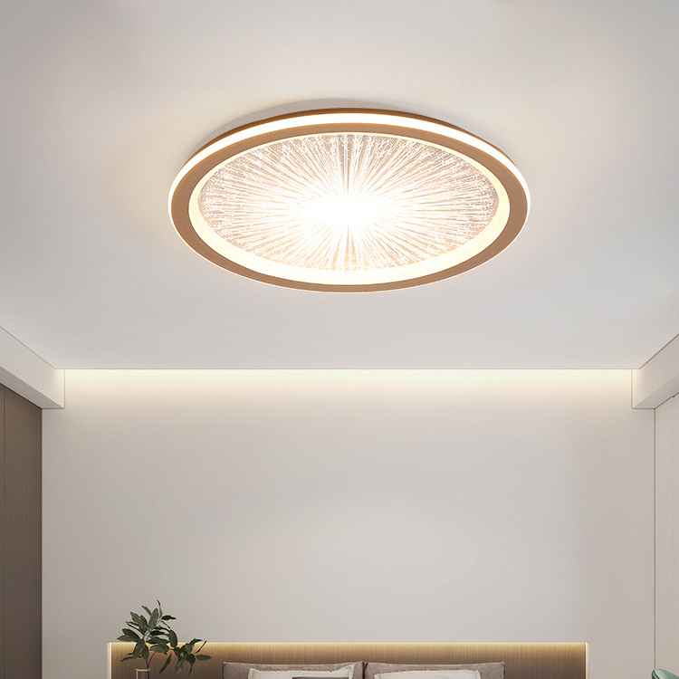 High Quality Indoor Living Room Bedroom  round led lights acrylic  34w 46w 58w 70w Dimmable Wireless Led Ceiling Light